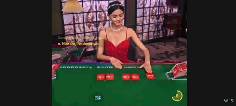 Cassino ao vivo no Brasil | 6615: segura e premiada